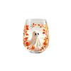 Halloween Themed Glass Tumbler for Holiday Party Decorations, Fun Cup