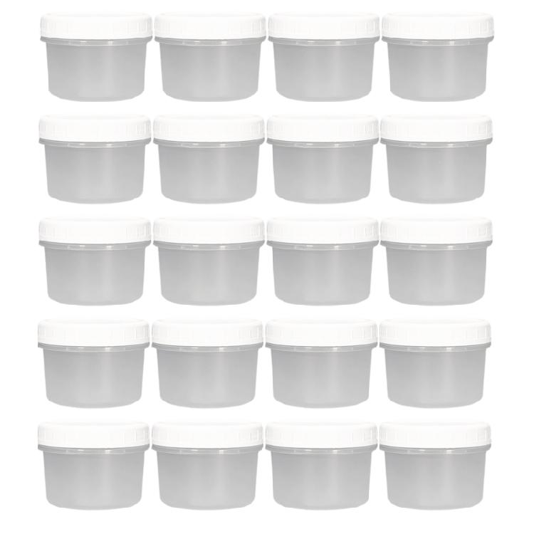 Reusable Plastic Puddings Jars with Lid Microwave Safe Design For Snacks Meal Preparation Kitchen Accessories