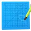 3D Printing Pen Silicone Mat DIY Creative Drawing Template Pad With Heat-proof Finger Sleeve Art Tools Christmas Gift for Kids