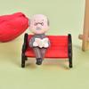 3Pcs/Set Creative Old Couple Chair Resin Craft Show Simulation Animal Folk Craft