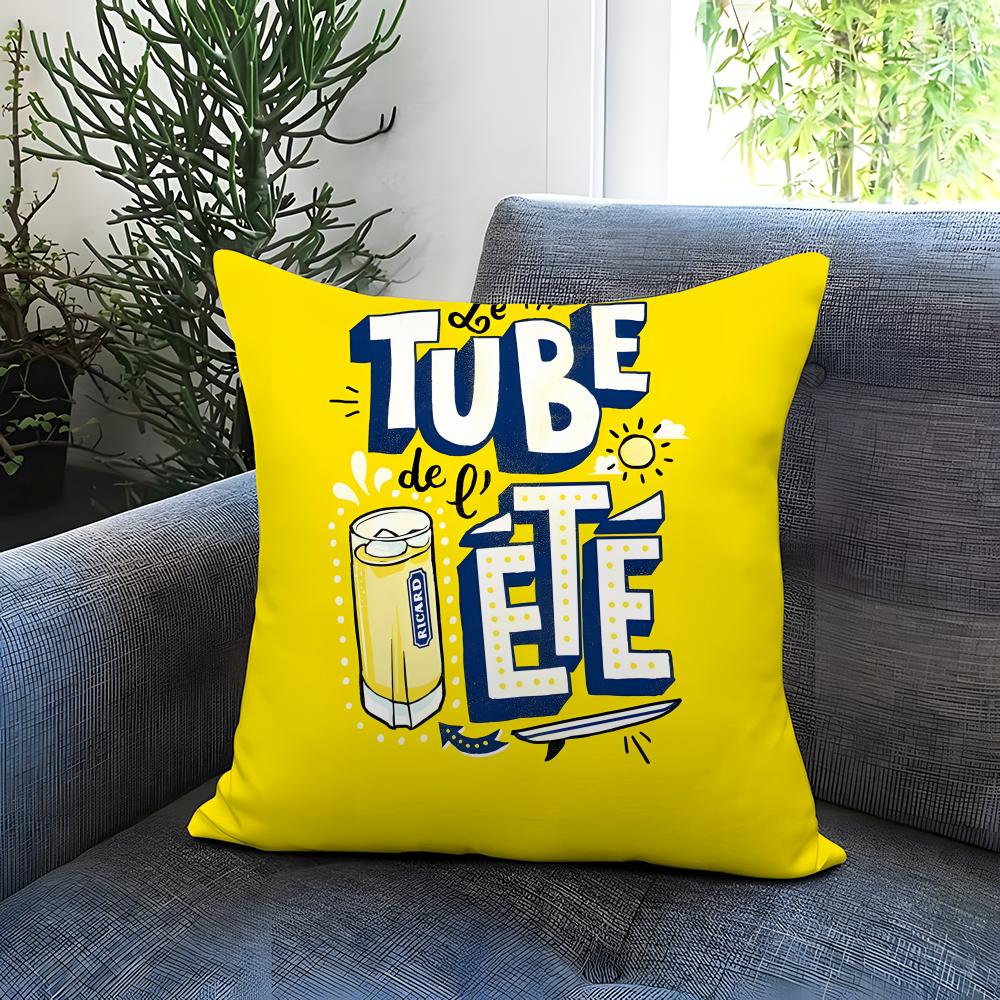 Popular RRicarded Cushion Cover Comfortable Reversible Pillow Cover Ideal for Car Sofa Bedroom  Beyond