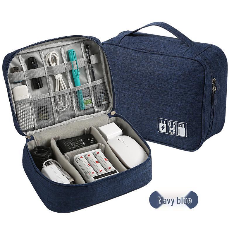Multifunctional Waterproof Travel Bag for Mobile Phone and Data Cable Storage