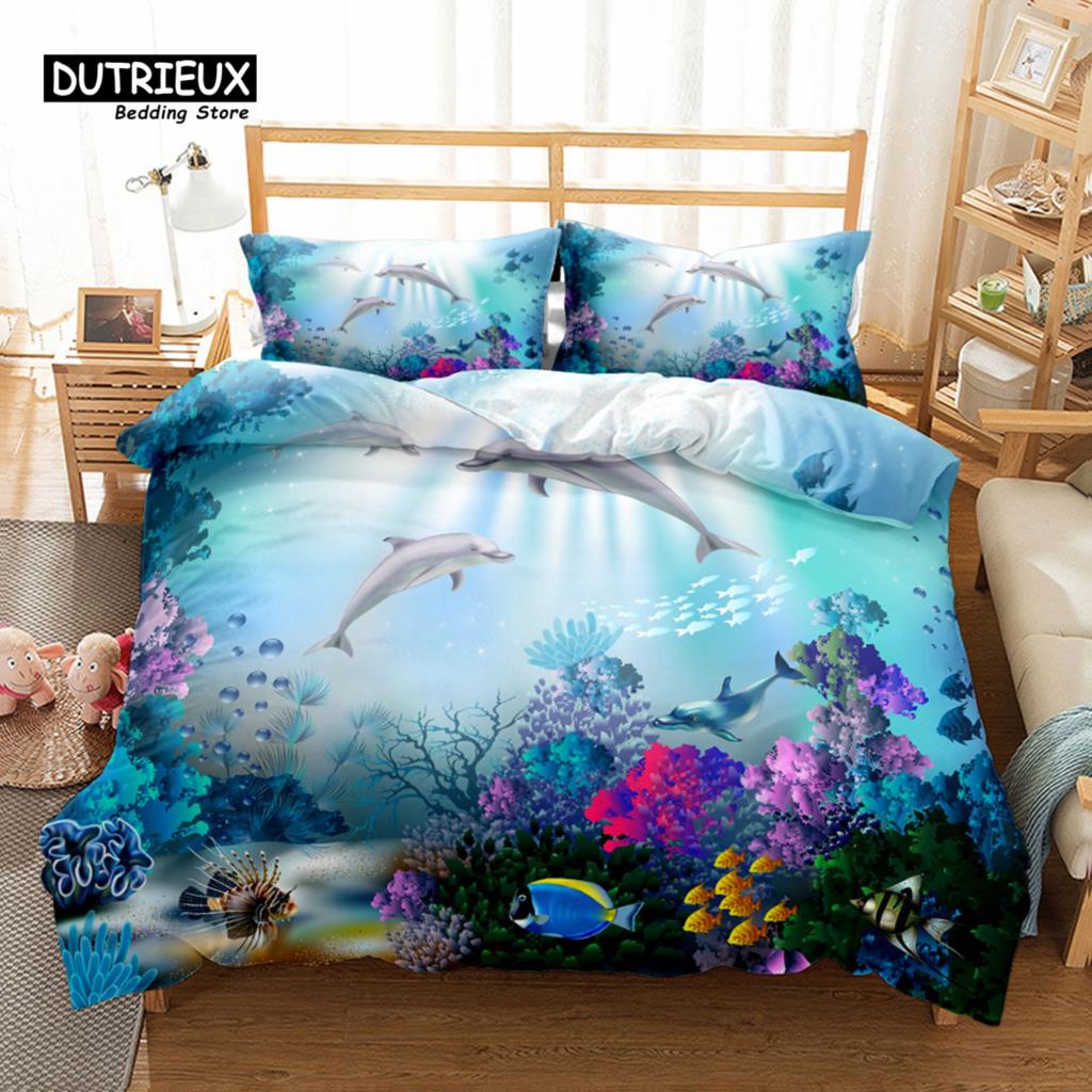 Soft And Comfortable Stylish Pattern Duvet Cover Set With Duvet Cover And Pillowcases King Queen Twin Sizes For All Ages