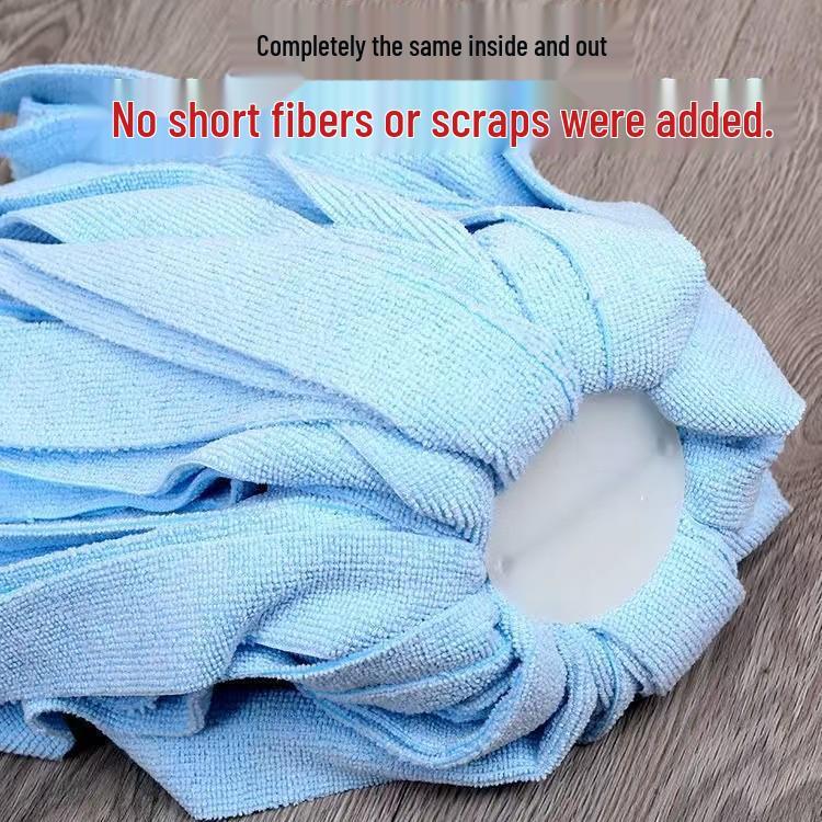 Ultrafeine Faser-Wischmopp für Trocken- und Nassreinigung mit Edelstahlstiel