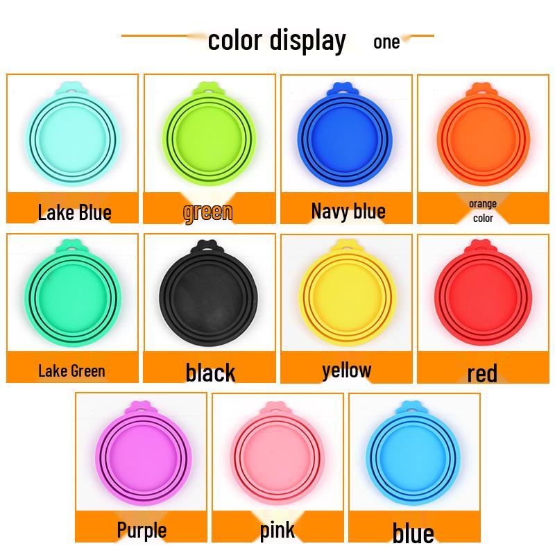 Silicone Pet Food Freshness Lid