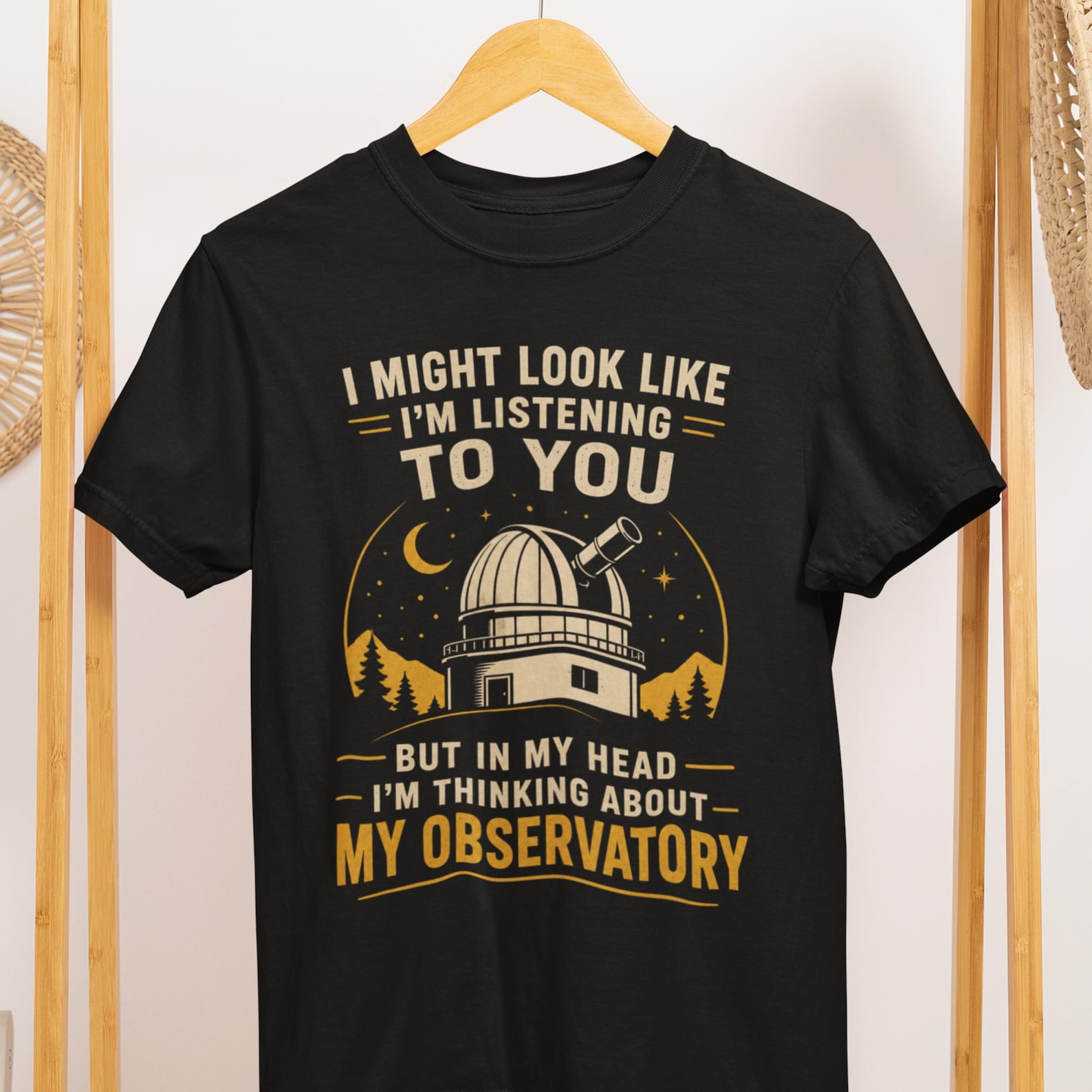 Observatory Lover Shirt, Amateur Astronomer Gift, Stargazing Tee, Comfort Colors 1717 S