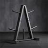 Triangular Plate Storage areaSaving Weight Rack Long-Lasting for Home Gym
