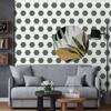 Modern Simple Hexagonal Pattern Peel and Stick Wallpaper Self Adhesive Contact Paper Removable Waterproof Wallpaper For Furniture Renovation