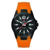 Ceas bărbătesc Combat Air cu curea din cauciuc, cadran negru, mecanism quartz, 7058.1879, 100M