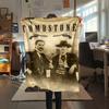 1PC Tombstone Movie Print Flannel Blanket, High quality Comfortable for All Seasons, Home Decor, Warmth and Comfort, Perfect for Christmas Gifts225