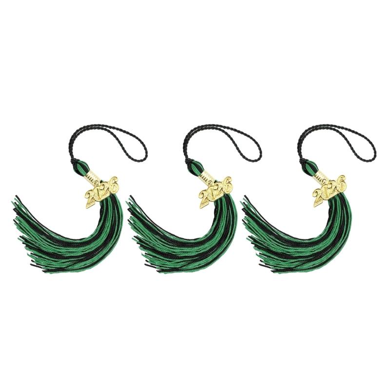 2026 Commencement Tassels Featuring Secure Clip Rayon Fabric For Academic And Home Decoration