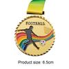Practical Football Game Medals Winner Award Golden Silver Copper Soccer Sports Commemorative Medals Soccer Accessories