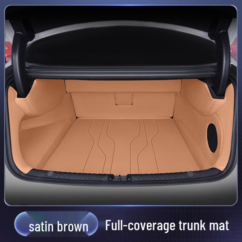 Trunk Mat Full Coverage for 2025 BYD Han L - Interior Modification Accessories for EV/DM.