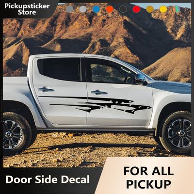Car Universal Sticker For Ford F150 Ranger Chevrolet Silverado Toyota Hilux Maxus T60 GWM Cannon Isuzu Dmax Pickup Decal Decal