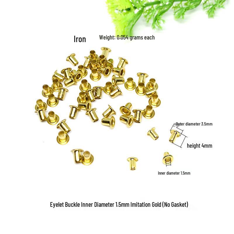 Mini Eyelet Buckle #9, 1.5mm Diameter: Rivet Ventilation Accessories for Circuit Boards
