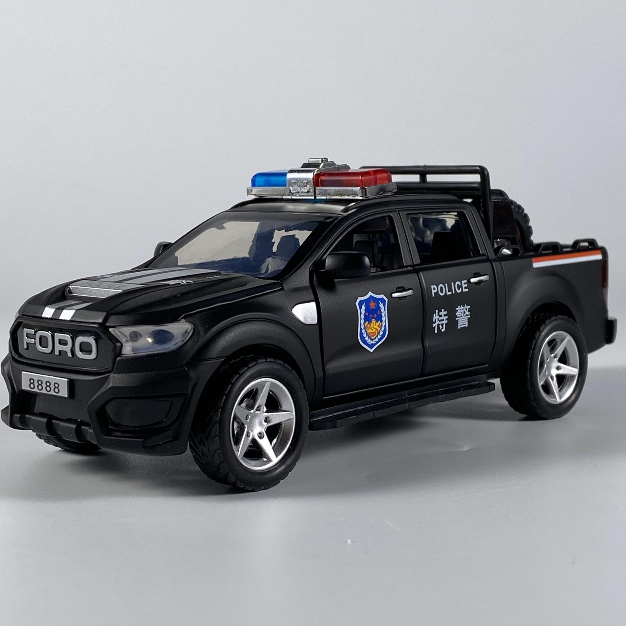 1:32 Ford Ranger Raptor Stil Offroad Pickup F350 Livery Edition Legierung Druckguss Modellauto Schreibtisch Display Sammlerstücke Ornamente