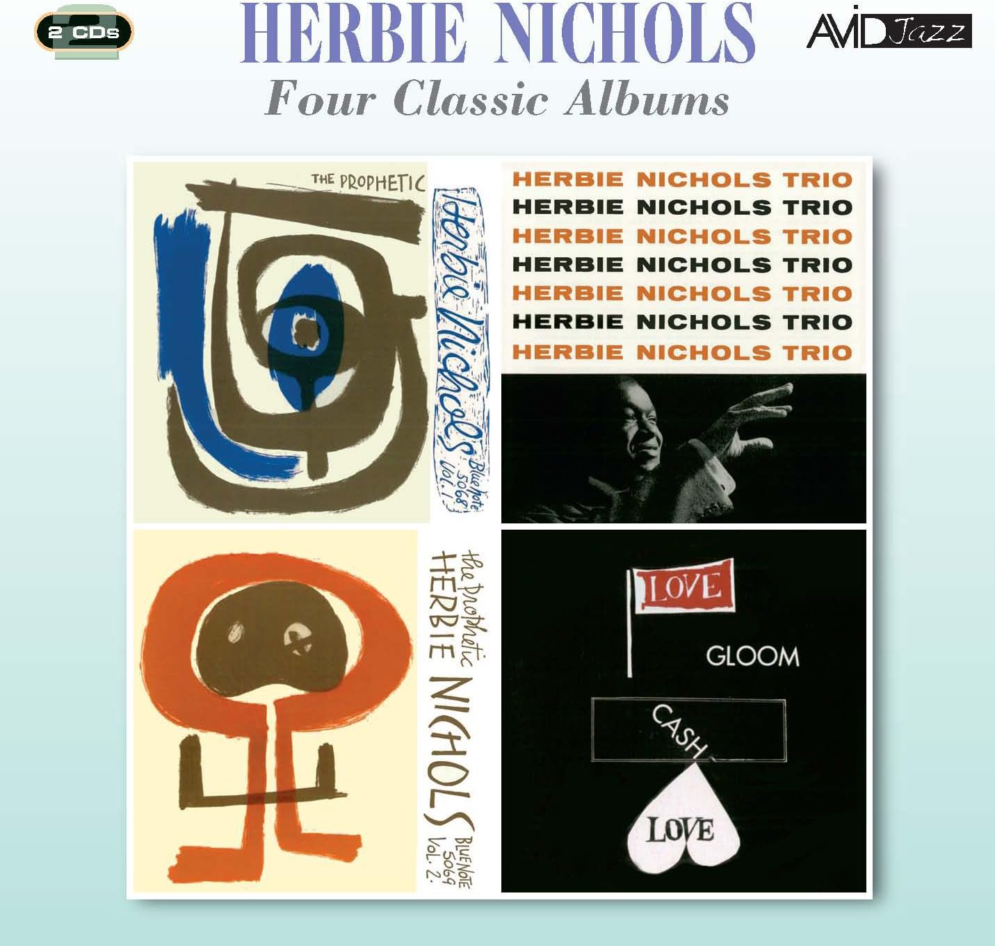 

CD HERBIE NICHOLS - Prophetic V.1 / Herbie Nichols Trio AMSC1209 UK Jazz Used