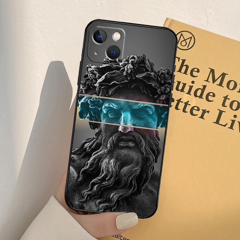 Zeus Phone Case For iPhone 11 12 13 14 Pro Max XS XR X 6 7 8 Plus 12 13 Mini SE 2020 Cover Shell