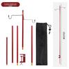 Ultralight Aluminum Folding Camping Light Pole Stand