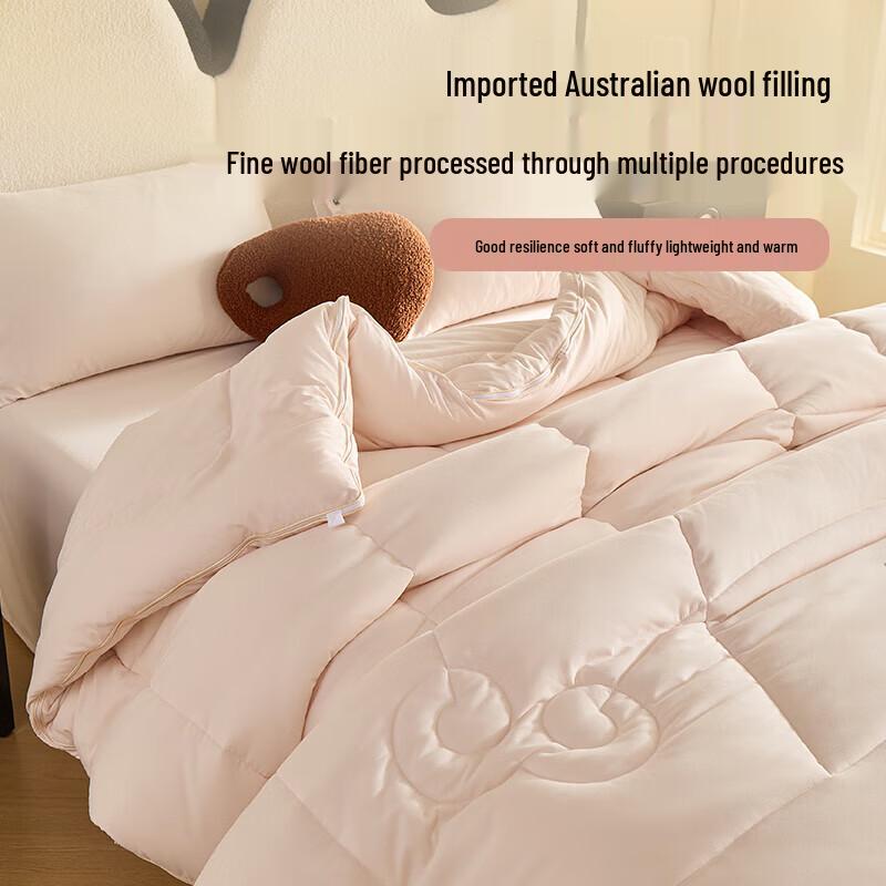 

Dohia Australian Wool & Soybean Fiber Zipper Quilt