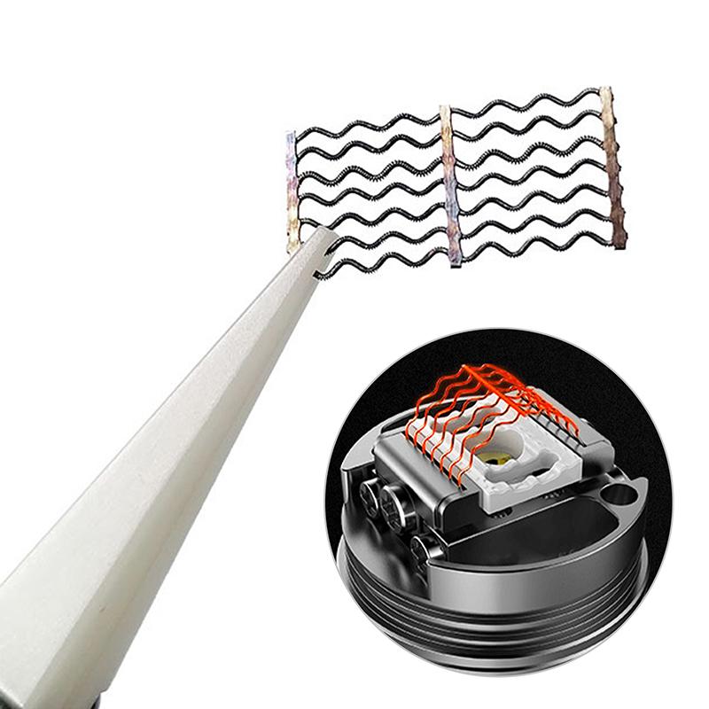 5Pcs Clapton Mesh Coils A1 0.15Ohm Ni80 Heating Coil Wire For Wotofo Profile Rta