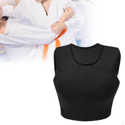Karate Bröstskydd Boxning Bröstskydd Andningsbara Skydd Skyddsväst för Gym
