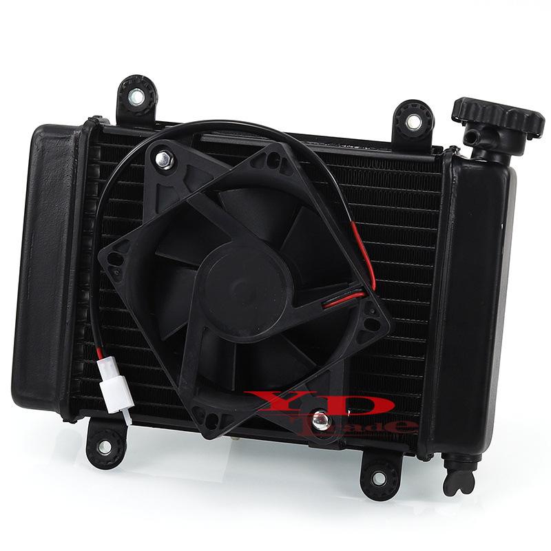 ATV Beach & Off-road Motorcycle Water-cooled Fan Radiator