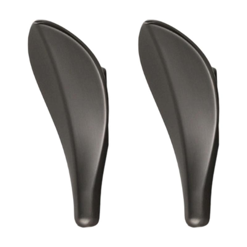 Alloy Leaf Shape Wall Hook Rustproof Door Hanger for Coat Hats Bags Bedroom Bathroom Entryway