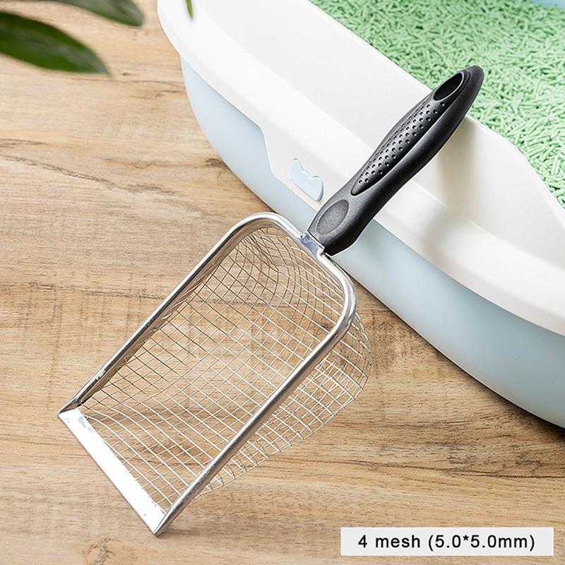 

Durable Stainless Steel Litter Scooper - Ergonomic And Easy To Clean For Cats & Dogs, Heavy-Duty & Sleek Design 1PC