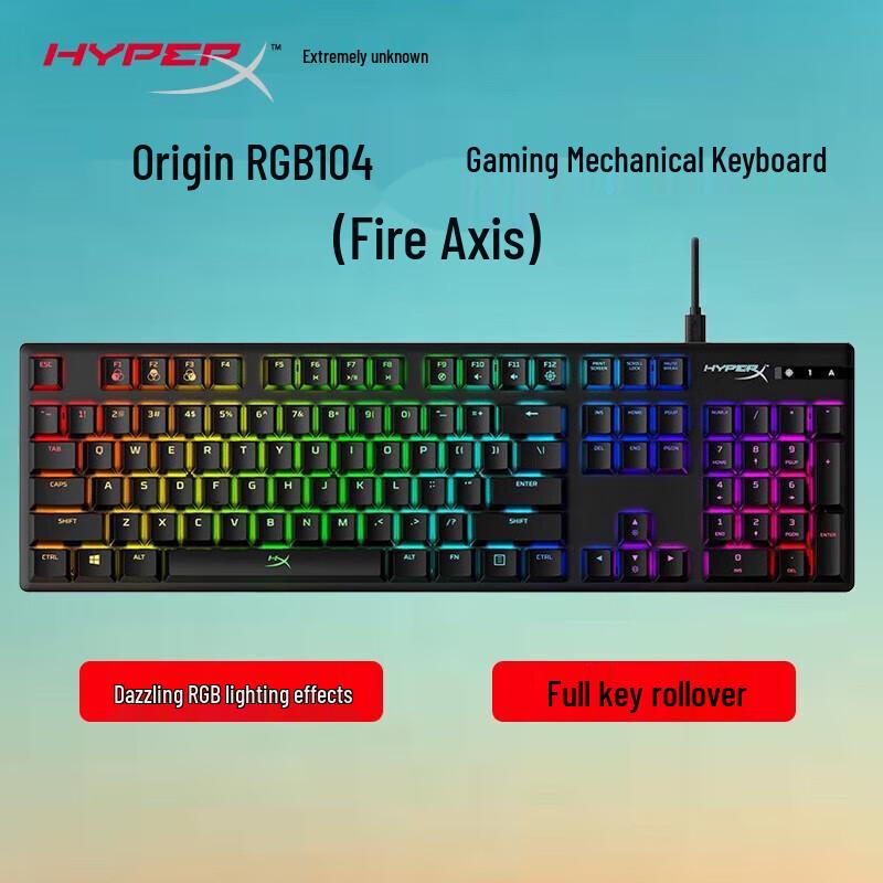 

HyperX Origins 104-Key RGB Gaming Keyboard