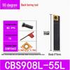 45°/90° Rough Boring Bar Holder with Replaceable Head & CBS/BSB Cutter