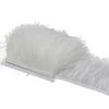 1Meter Natural Fluffy Ostrich Feathers Trim 8-10Cm Red Ostrich Plumes Craft Ribbon For Wedding Dress Sewing Clothing Decoration