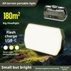 Portable Outdoor Camping Lantern With Hook 4000mAh Battery Rechargeable Emergency Light Strong Magnet Work Light For Repair