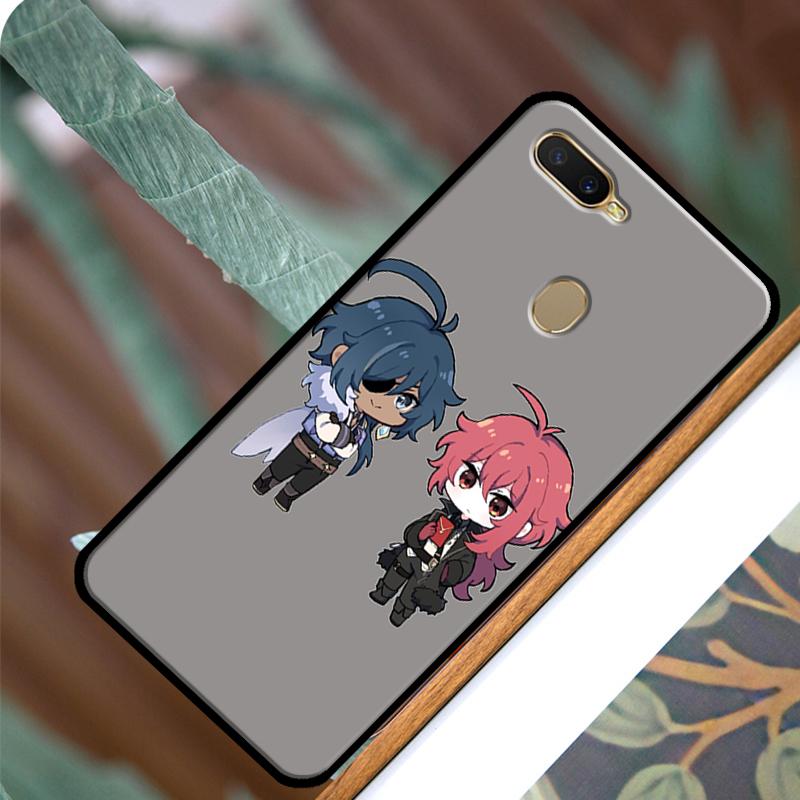 Kaeya und Diluc Genshin Impact Handyhülle für OPPO A15 A3S A5S A52 A72 A54 A74 A94 A83 A91 A93 A5 A9 A31 A53 A53S 2020