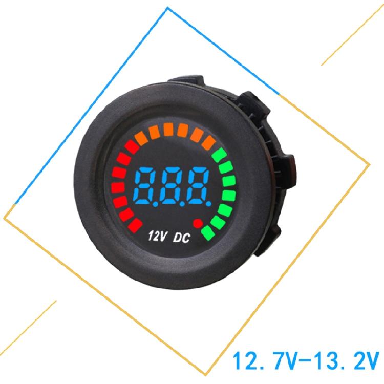 LED Digital Display Voltmeter Car Motorcycle Voltage Volt Gauge Panel Meter 12V