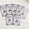 6 Magical Bat Keychains with Positive Bat-Themed Greeting Cards, Halloween Gift Tags, Backpack Decorations, Holiday Party Favors.