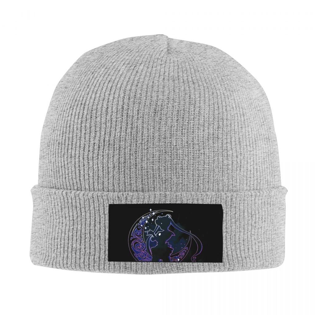 Sailors Moon Anime Unisexga Skullies Beanies Caps Unisex Winter Warm Knitted Hat Adult Usagi Tsukino Bonnet Hats Outdoor Ski Cap