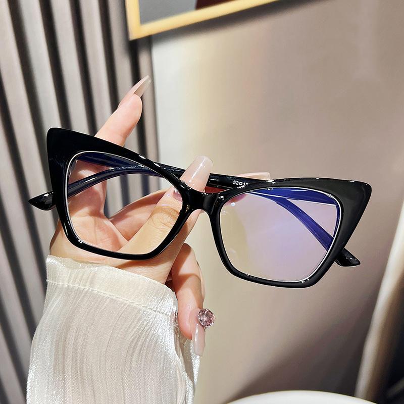 Reading Eyewear Vision Anti Blue Optical Feline Ray Luxury Transparent Premium Clear Presbyopic Stylish Eye Cat's Spectacle Ladies Light