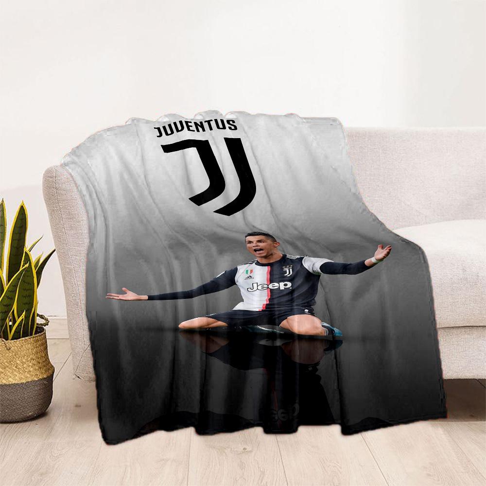 Ronaldo Legacy Continues Blanket Durable Comfort Suitable for Sofa Seaside Picnics All-Season Use Modern Style