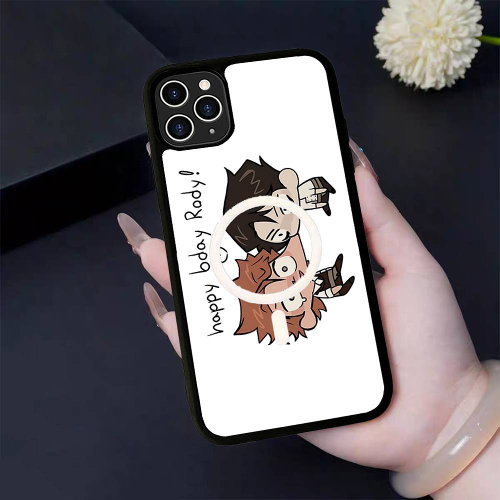 Vincent Rody Dead P-Plates For iPhone 17 Air 16 E 15 14 13 12 11 Pro Max Plus PC Shock TPU Cover For Magsafe Phone Cover