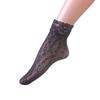 Summer-Ready Black Fishnet Lace Stockings: Odor-Resistant, Sweat-Absorbing, Sexy, Thin Jacquard Short Socks for Women