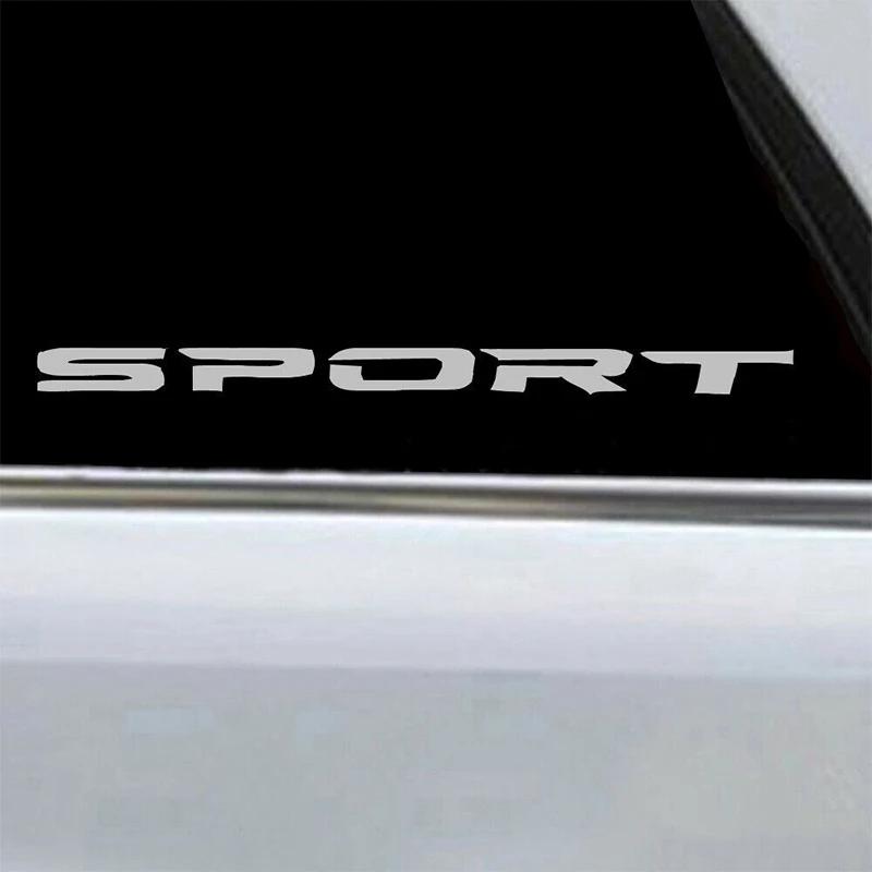 4pc SPORT Car Decal Sticker Wheels Rims Racing DIY Stripes Decorative Stickers Emblem Car Styling Car SUV Truck Accessories