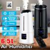 6500ML Household Air Humidifier Remote Control LCD Screen Ultrasonic Humidifier Diffuser Mist Maker Cool Mist Purifier 210x180x460mm