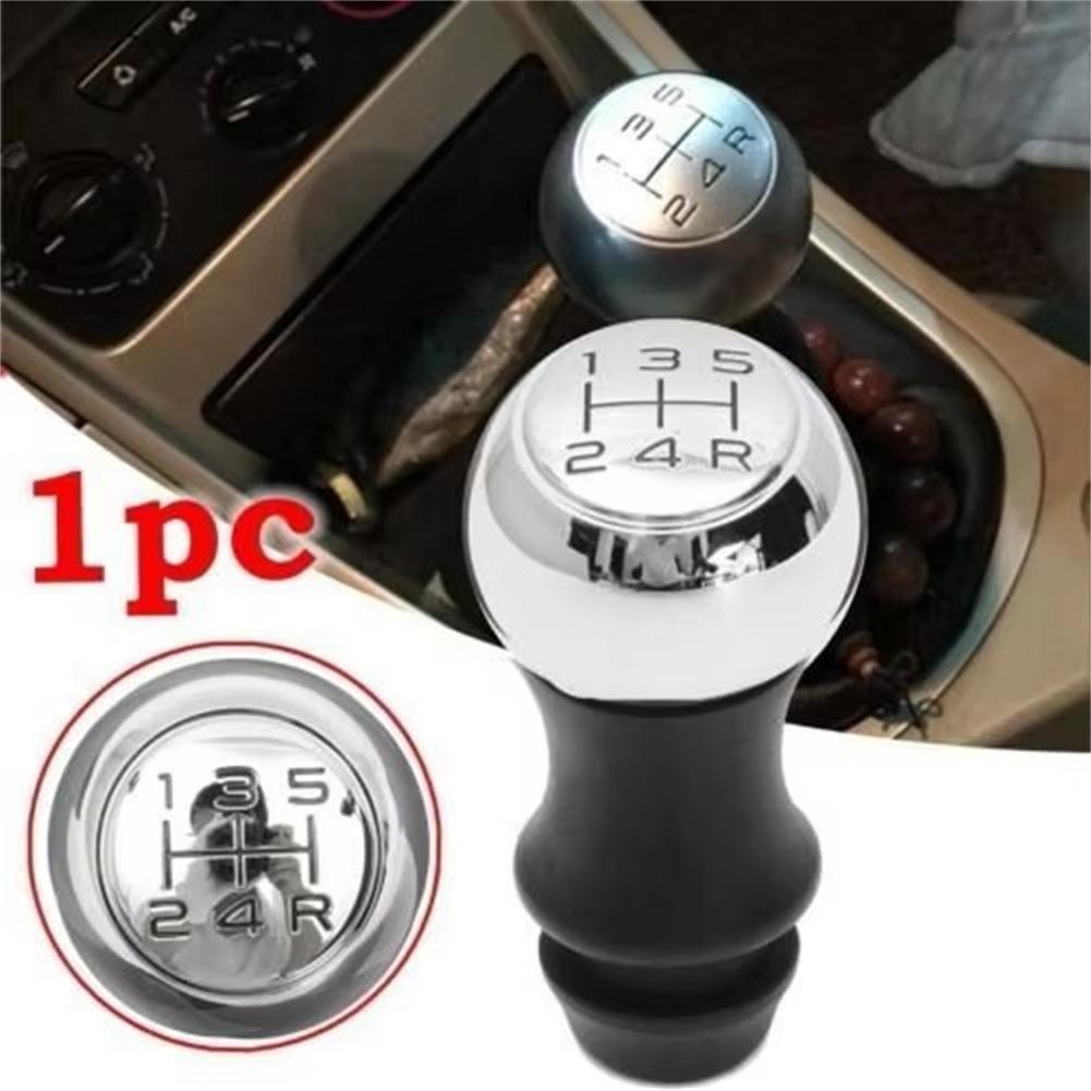 5 Speed Chrome MT Gear Shift Knob for Peugeot 106 206 207 306 307 407 408 508 Acesssories