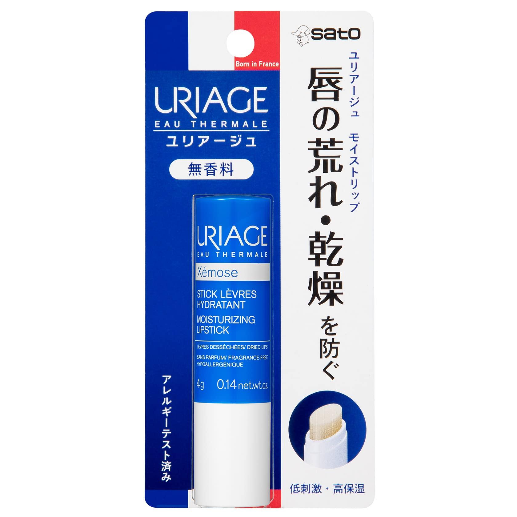 

URIAGE Moist Lip Бальзам для губ URIAGE Sato Pharmaceutical с низким уровнем раздражения и высоким уровнем увлажнения 4 г Fragrance-free (х 1)