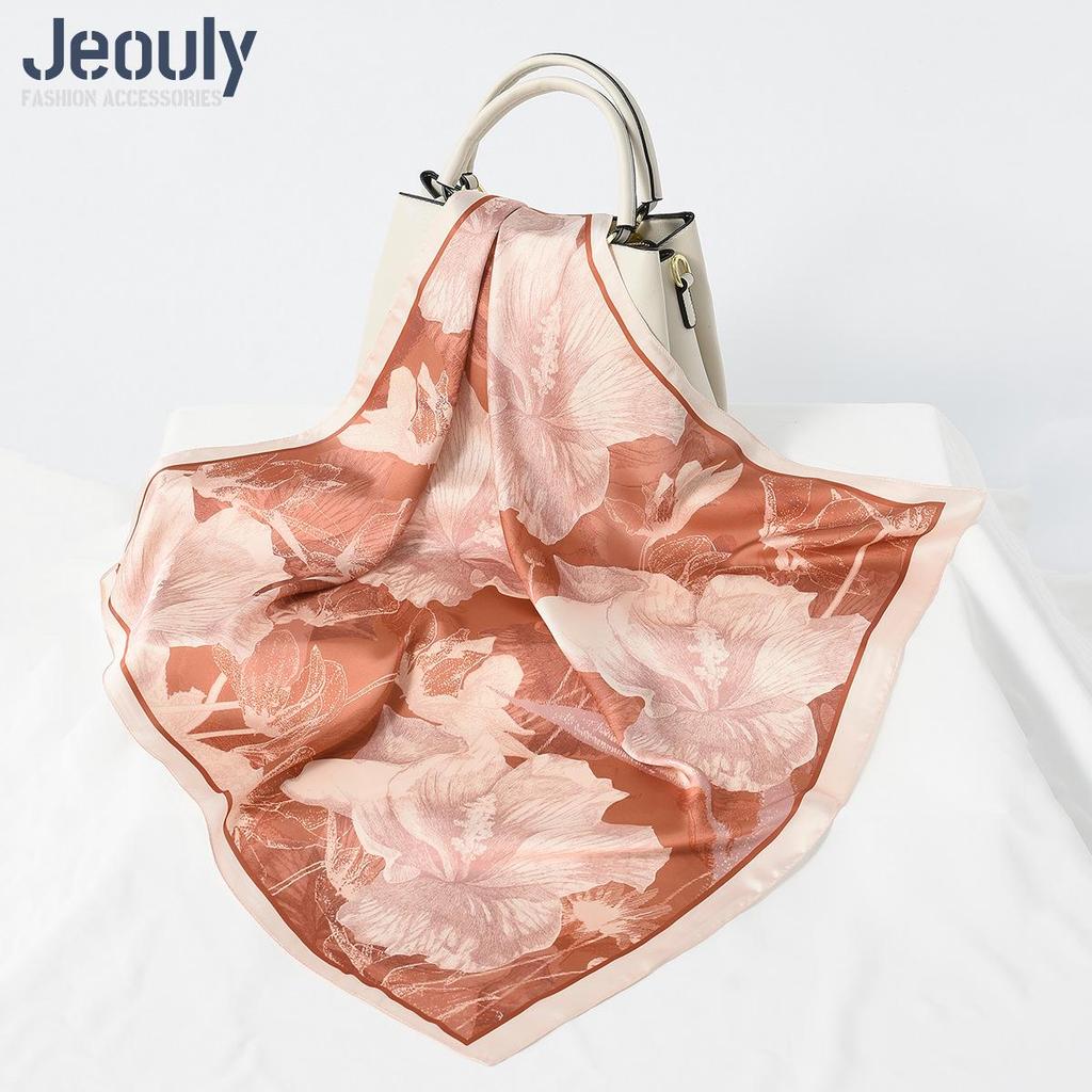 Cross-Border 70cm Silk Cashew Print Scarf - Autumn/Winter Women's Fashion Headscarf