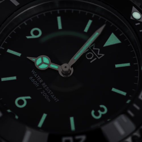 NEW model HYAKUICHI 101 38mm 20 ATM water resistant sweep seconds diver's watch ceramic bezel non-date wristwatch deep aqua men's women's unisex