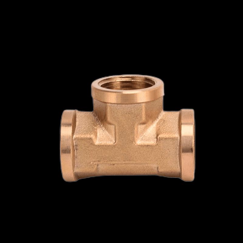 Taizhu Copper Internal Thread Tee Plumbing Fitting
