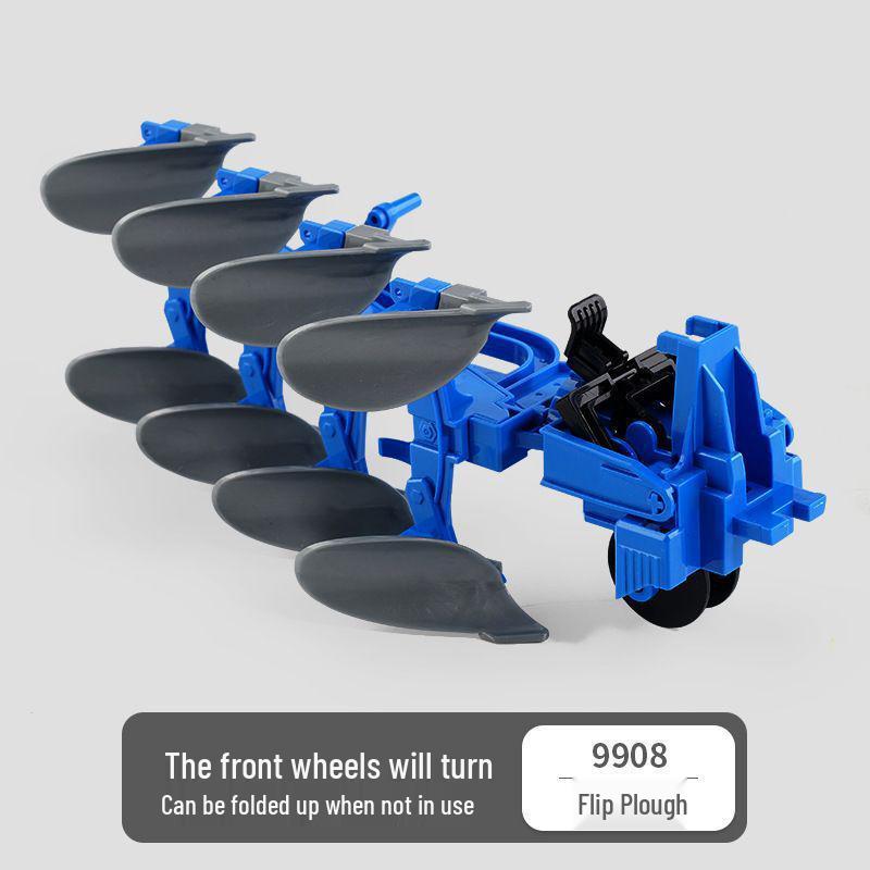 Children's Large Inertial Sliding Tractor Model Toy Set