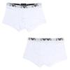 Emporio Armani Men's Boxer Briefs, 3-Pack, Black, White, and Navy, Sizes 111357, CC715, and 56110 (M), Parallel Import.